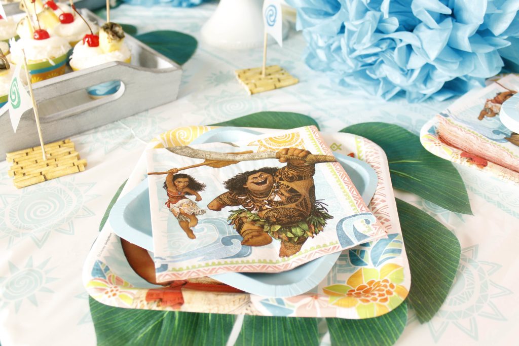 Disney Moana Birthday Invitations