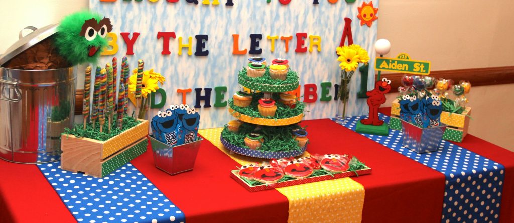 sesame street birthday party ideas