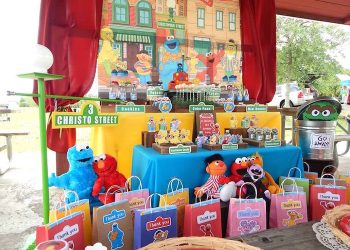 sesame street birthday party ideas