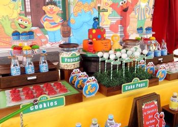 sesame street birthday party ideas