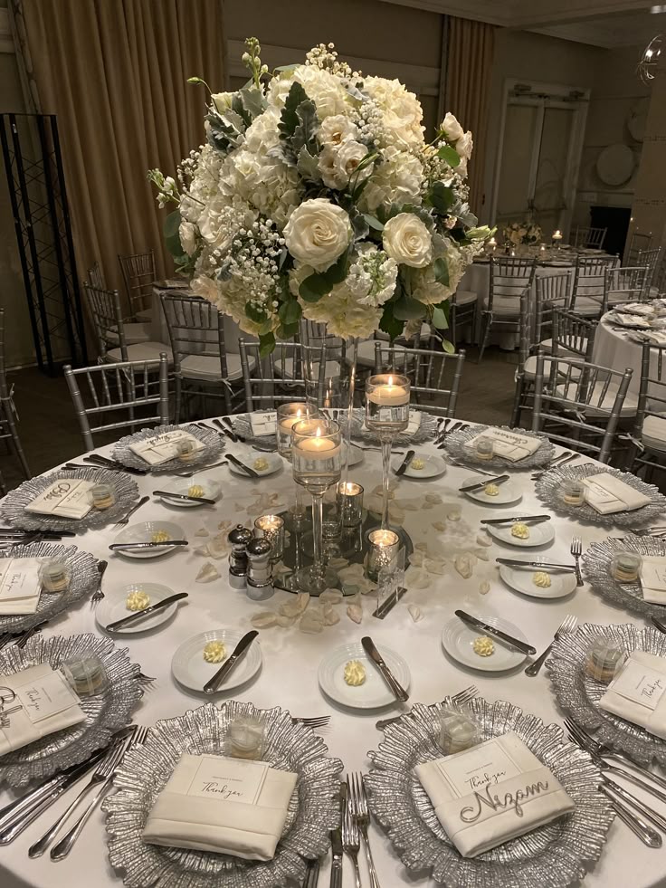 Silver Elegance Wedding