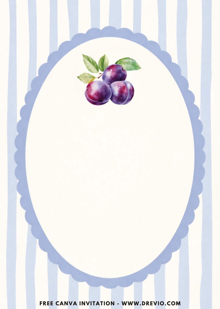 Free and Editable Berry Sweet Birthday Invitation Templates Made in Canva. Customize Online for free