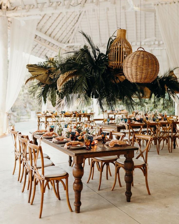 tropical charm wedding
