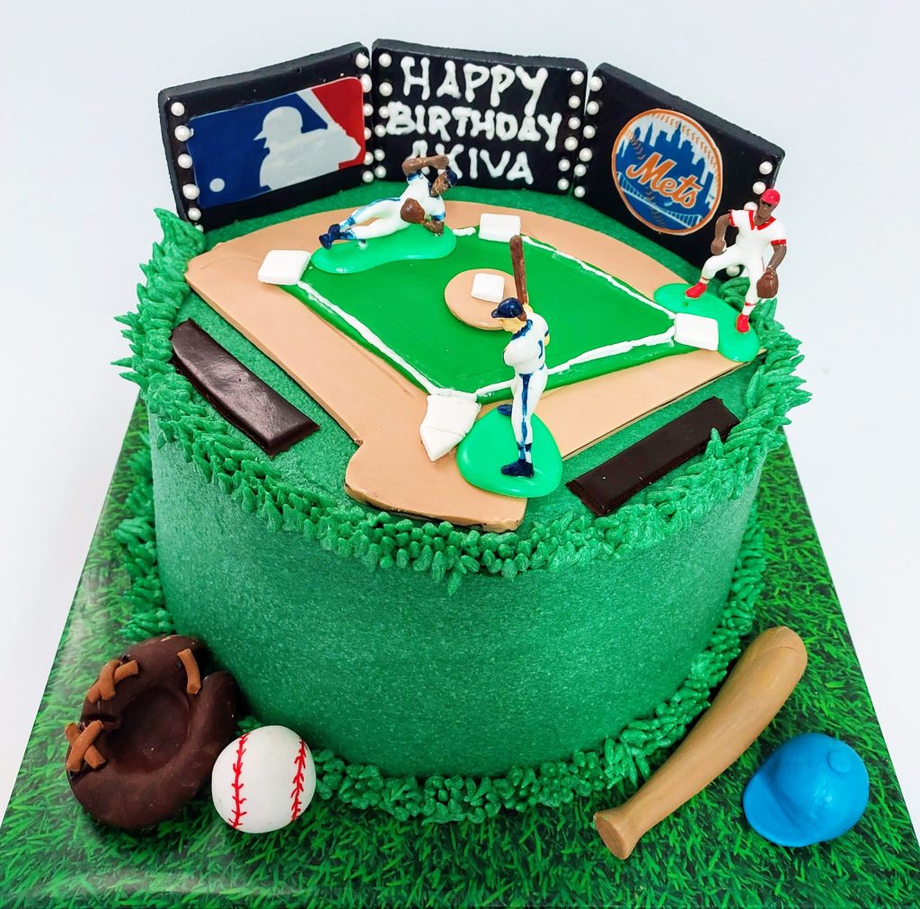 Adorable Baseball Field Birthday Cake