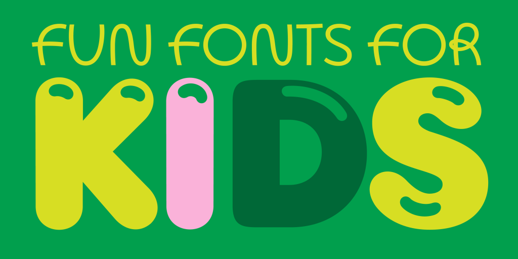 Adorable Font Ideas for Kids Birthday Party