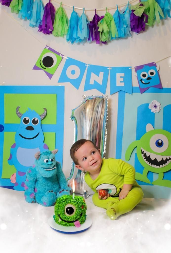 Mike Wazowski Monster Inc birthday party ideas1