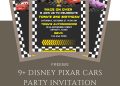 Free and Editable Lightning McQueen and Friends Birthday Invitation Templates Made in Canva. Customize Online for free