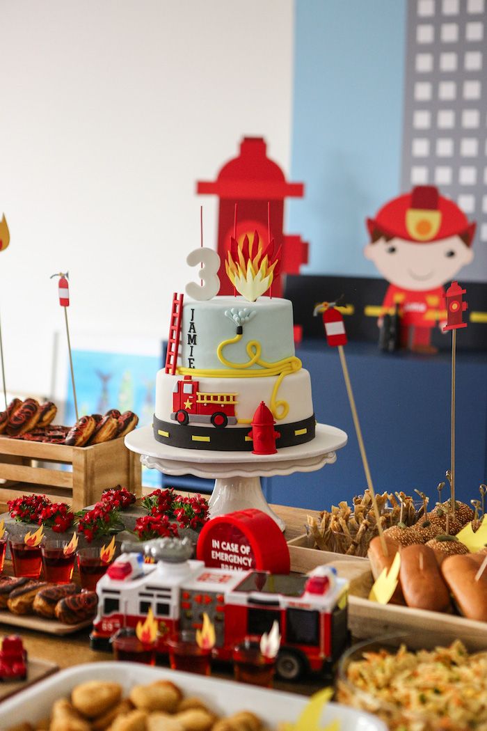 fireman birthday party ideas 8