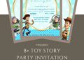 Free and Editable Toy Story Birthday Invitation Templates Made in Canva. Customize Online for free