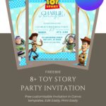 Cute Toy Story Birthday Invitations For Kids