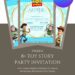 Free and Editable Toy Story Birthday Invitation Templates Made in Canva. Customize Online for free