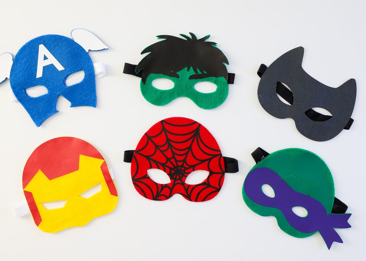 DIY Marvel Avengers Superhero Mask