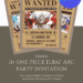 Free and Editable One Piece Birthday Invitation Templates Made in Canva. Customize Online for free