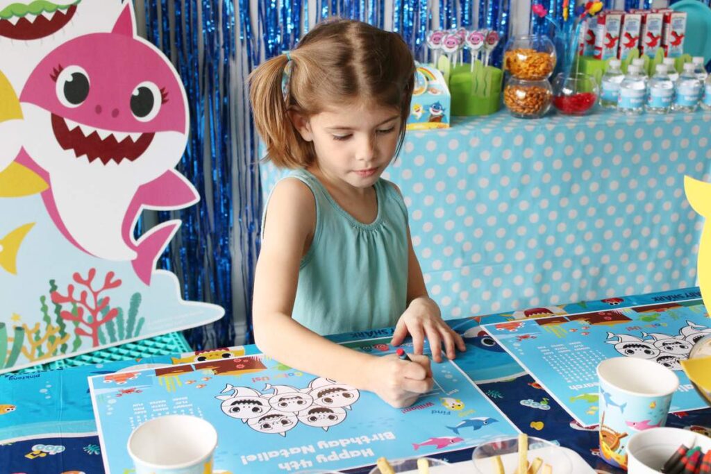 baby shark birthday party