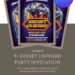 Free and Editable Epic Disney Onward Birthday Invitation Templates Made in Canva. Customize Online for free