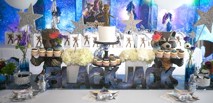 guardians of galaxy birthday party decor
