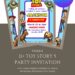 Free and Editable Fun Toy Story 5 Birthday Invitation Templates Made in Canva. Customize Online for free