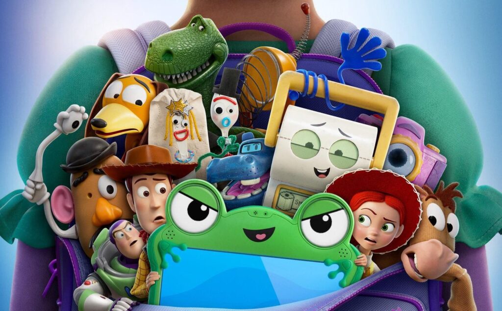 buzz lightyear woody cowboy and others in Toy Story 5