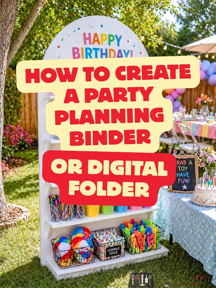 Party Planning Binder