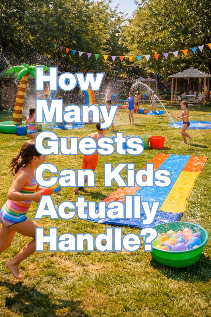 How Many Guests Can Kids Actually Handle