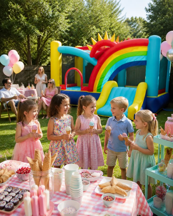 How to Make a Rain Backup Plan for an Outdoor Birthday Party