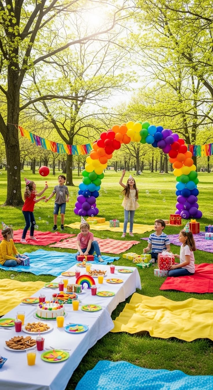 How to Make a Rain Backup Plan for an Outdoor Birthday Party