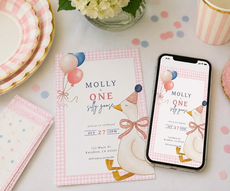 How to Make an Editable Invitation on a Phone