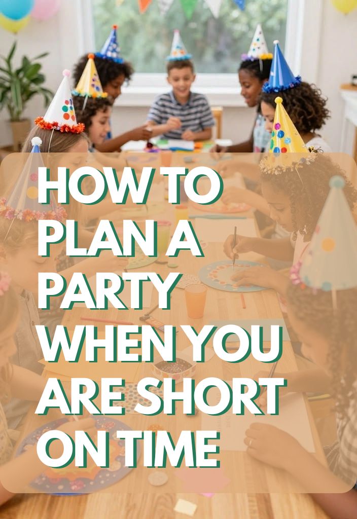 How to Plan a Party When You Are Short on Time