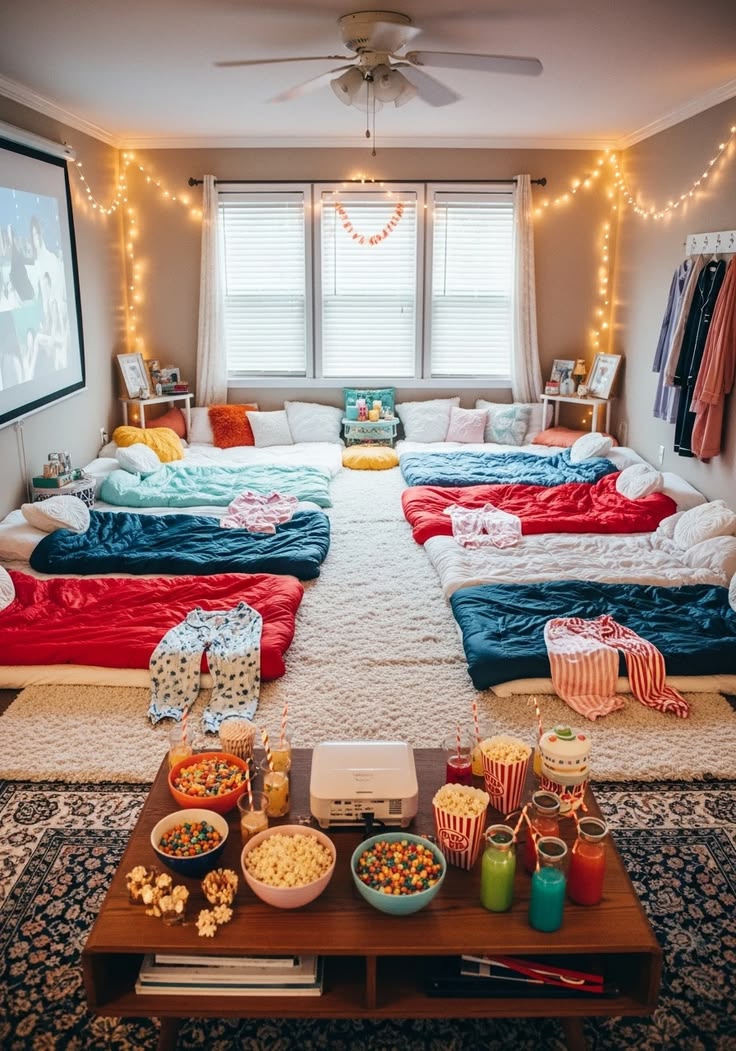 Indoor Birthday Party Layout Ideas