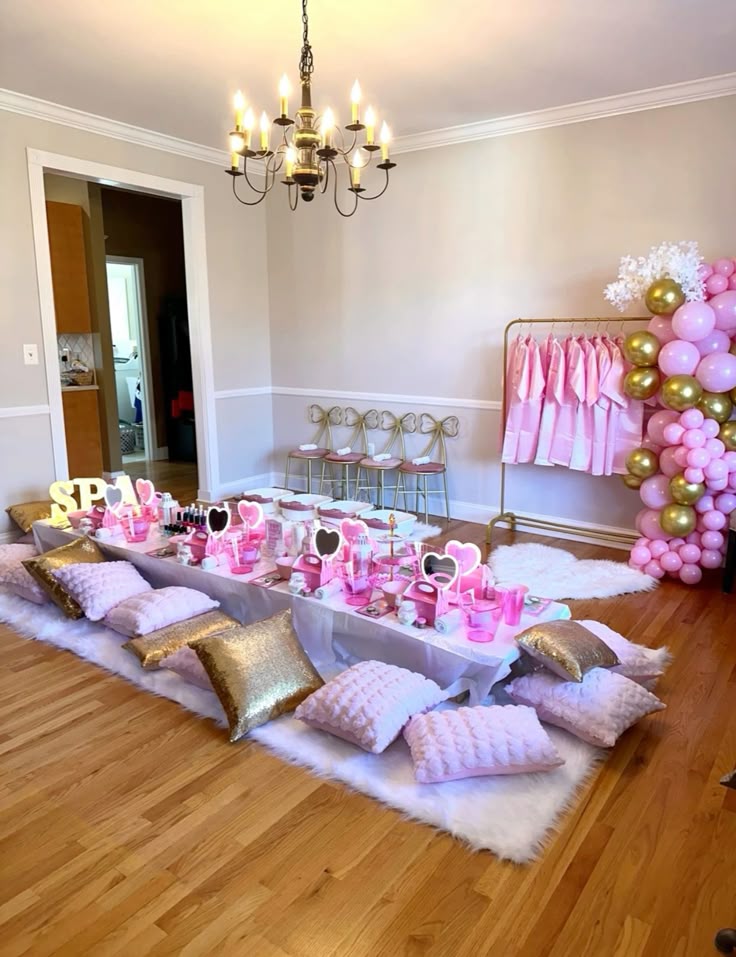 Indoor Birthday Party Layout Ideas