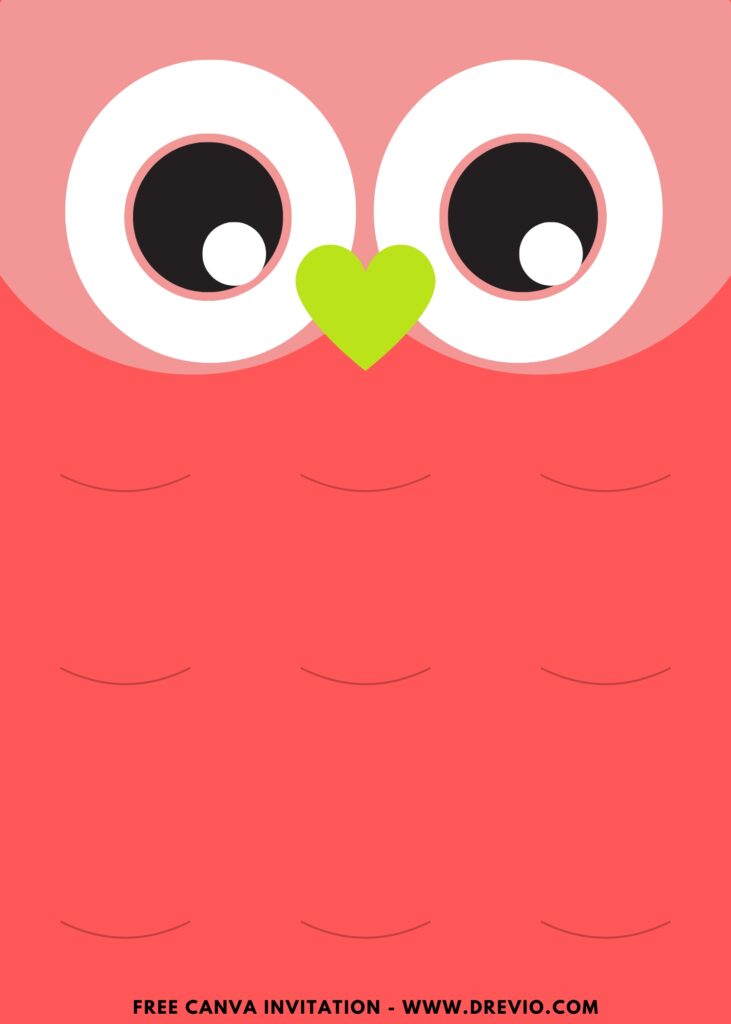 Free and Editable Bubbly Woodland Owl Birthday Invitation Templates Made in Canva. Customize Online for free