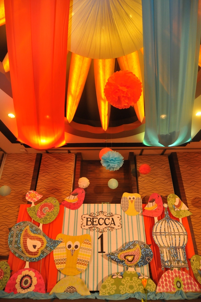 DIY owl party decor cutouts