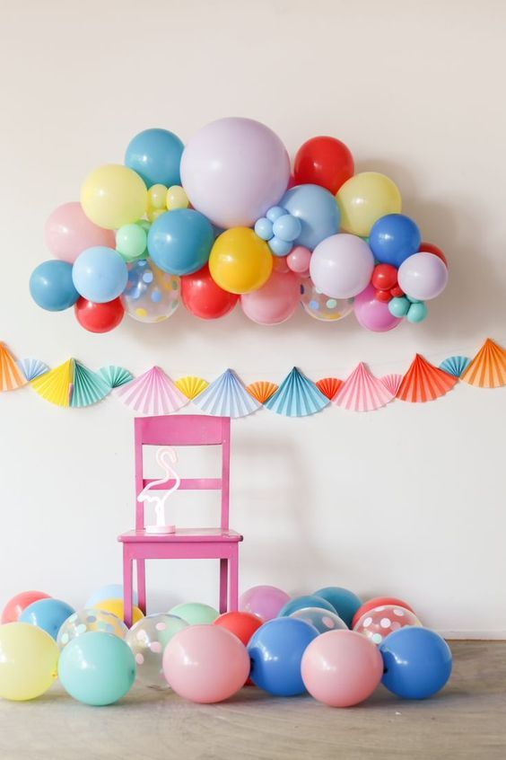 How to Secure Balloon Garland So It Stays Up